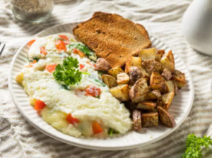 Cheese omelets